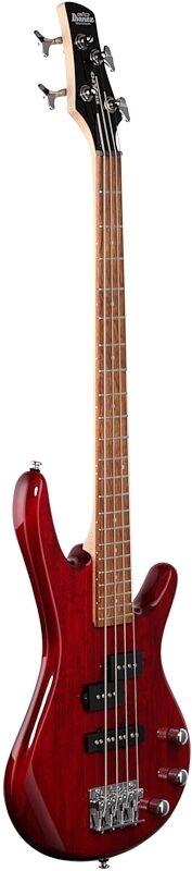 Ibanez GSRM20 Mikro Electric Bass, Transparent Red, Body Left Front