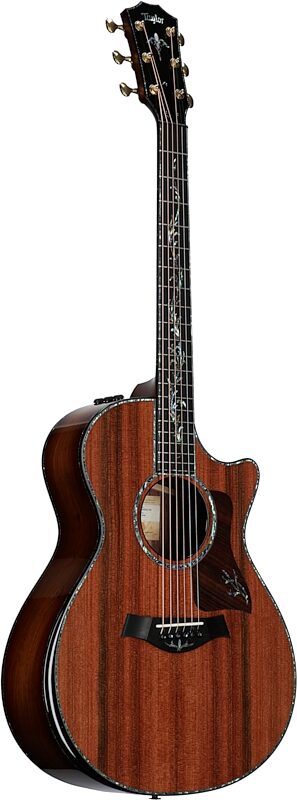 Taylor PS14ce V-Class Grand Concert Acoustic-Electric Guitar (with Case), New, Body Left Front