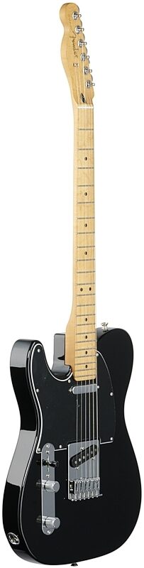 Fender Player Telecaster Electric Guitar, Left-Handed (Maple Fingerboard), Black, Body Left Front