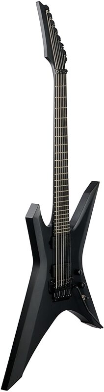 Ibanez XPTB720 Iron Label Xiphos Electric Guitar (with Gig Bag), Black Flat, Body Left Front