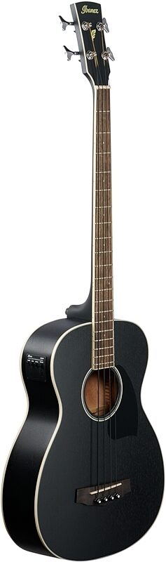 Ibanez PCBE14MH Performance Acoustic-Electric Bass, Weathered Black, Body Left Front
