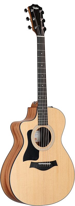 Taylor 112ce Grand Auditorium Acoustic-Electric Guitar, Left-Handed (with Gig Bag), Natural, Scratch and Dent, Body Left Front