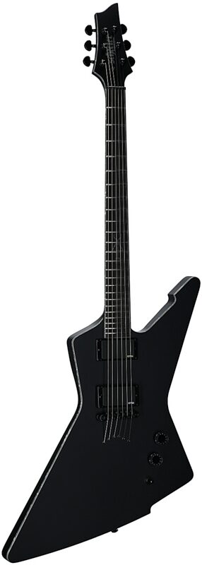 Schecter Sin Quirin Signature E-1 Electric Guitar, Satin Black, Body Left Front