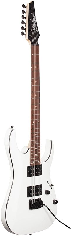 Ibanez GRGA120 Gio Series Electric Guitar, White, Body Left Front