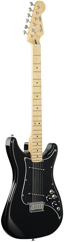 Fender Player Lead II Electric Guitar, with Maple Fingerboard, Black, Body Left Front