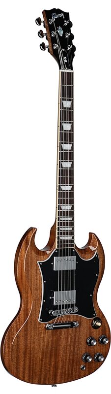 Gibson Exclusive SG Standard Electric Guitar (with Soft Case), Walnut, Body Left Front
