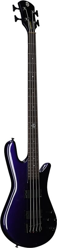 Spector NS Ethos HP 4-String Bass Guitar (with Bag), Plum Crazy, Body Left Front
