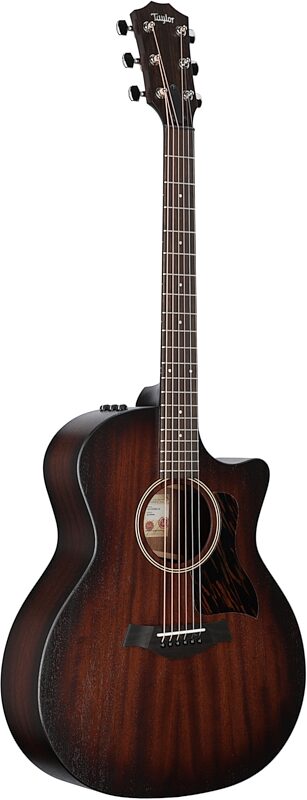 Taylor American Dream AD24ce Grand Auditorium Acoustic-Electric Guitar (with Case), With Aerocase, Body Left Front