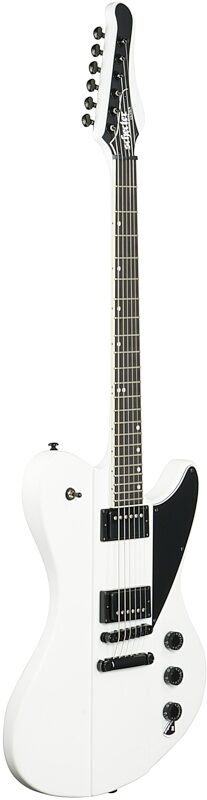 Schecter Ultra Electric Guitar, Satin White, Body Left Front