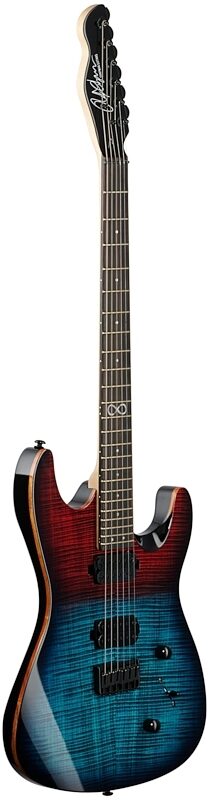 Chapman ML1 Modern Electric Guitar, Red Sea, Body Left Front