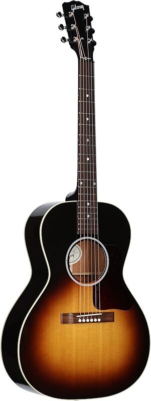 Gibson L-00 Standard Acoustic-Electric Guitar (with Case), Vintage Sunburst, Blemished, Body Left Front