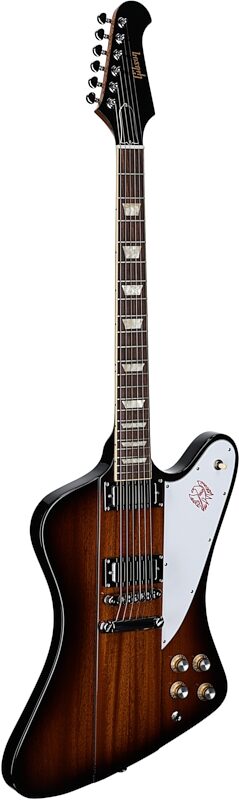Gibson Firebird Platypus Electric Guitar (with Case), Tobacco Sunburst, Body Left Front