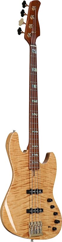 Sire Marcus Miller V10 DX Electric Bass Guitar (with Case), Natural, Body Left Front
