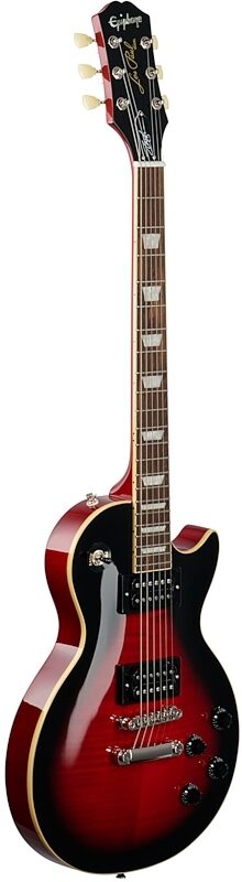 Epiphone Slash Les Paul Electric Guitar (with Case), Vermillion Burst, Blemished, Body Left Front