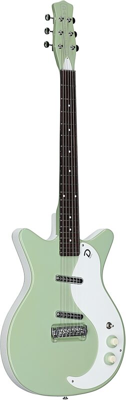 Danelectro '59 MOD NOS Electric Guitar, Keen Green, Body Left Front