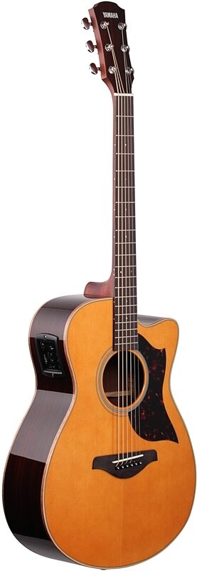 Yamaha AC1R Acoustic-Electric Guitar, Vintage Natural, Body Left Front