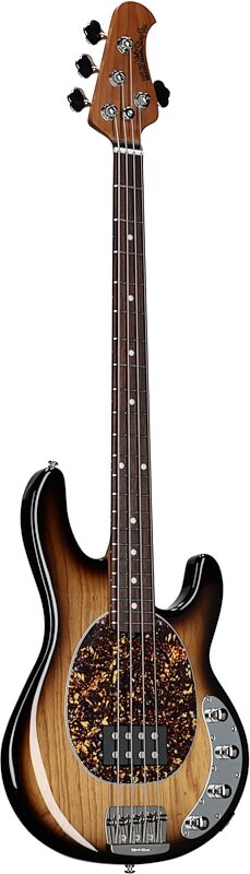 Ernie Ball Music Man StingRay Special Electric Bass (with Case), Burnt Ends, Body Left Front