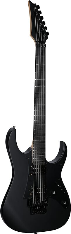 Ibanez GRGR330EX GiO Electric Guitar, Black Flat, Body Left Front
