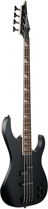 Ibanez RGB300 Electric Bass, Black Flat, Body Left Front