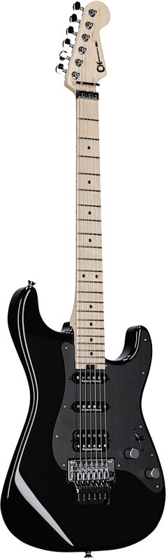 Charvel Pro-Mod So-Cal Style 1 HSS FR M Electric Guitar, Gloss Black, Body Left Front