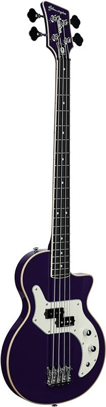 Orange Glenn Hughes Signature O Bass Electric Bass, Purple, Body Left Front