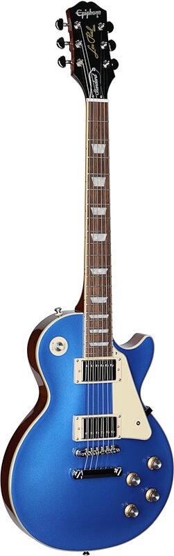 Epiphone Exclusive Les Paul Standard 60s Electric Guitar, Candy Blue, Body Left Front