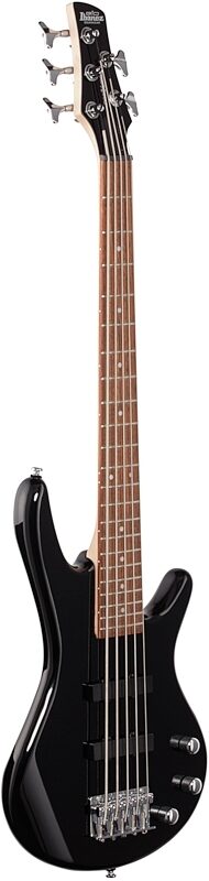 Ibanez GSRM25 GiO Mikro Electric Bass, 5-String, Black, Body Left Front