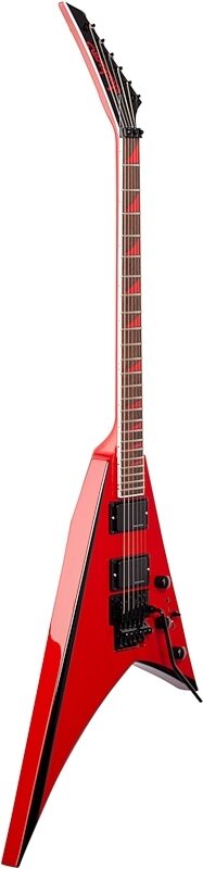 Jackson X Series Rhoads RRX24 Electric Guitar, with Laurel Fingerboard, Red with Black Bevel, Body Left Front