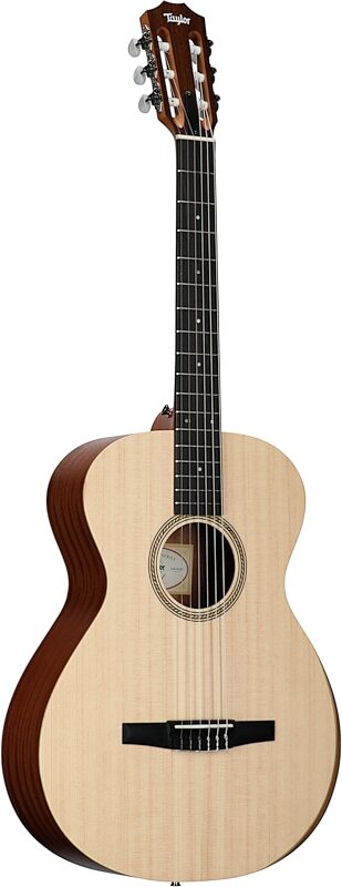 Taylor 12e-N Academy Grand Concert Classical Acoustic-Electric Guitar, Left-Handed, New, Body Left Front