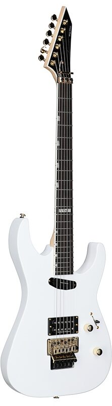 ESP LTD Mirage Deluxe 87 Electric Guitar, Snow White, Body Left Front