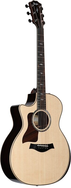 Taylor 814ceV Grand Auditorium Acoustic-Electric Guitar, Left-Handed (with Case), New, Body Left Front