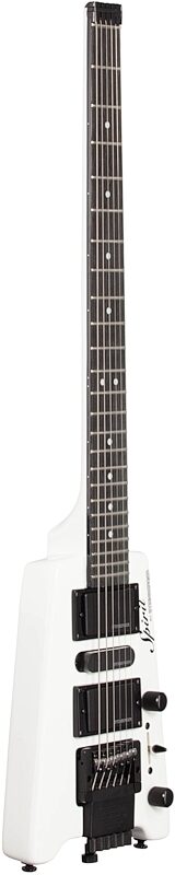 Steinberger Spirit GT Pro Deluxe Electric Guitar (with Bag), White, Body Left Front