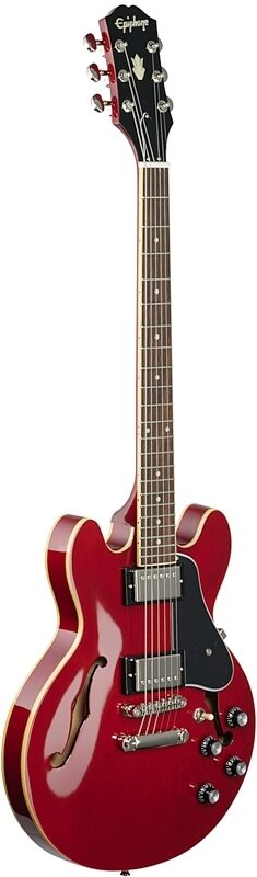 Epiphone ES-339 Semi-Hollowbody Electric Guitar, Cherry, Body Left Front