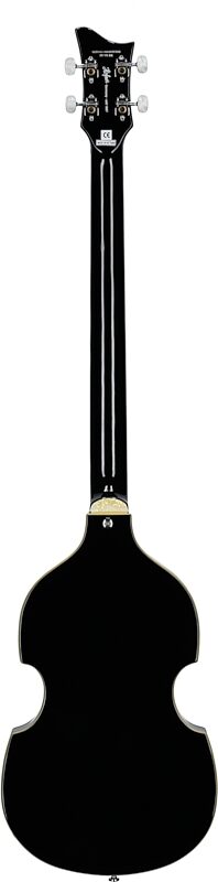 Hofner Ignition Violin Electric Bass, Black, Body Left Front