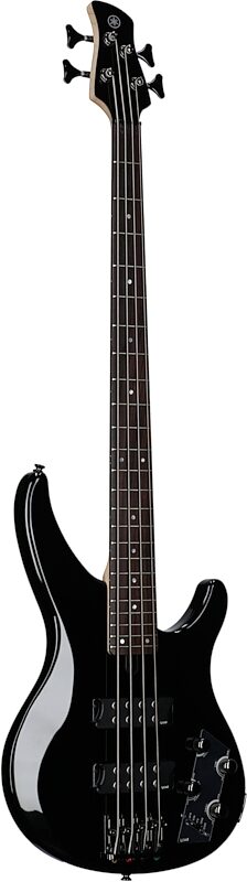 Yamaha TRBX304 Electric Bass, Black, Body Left Front