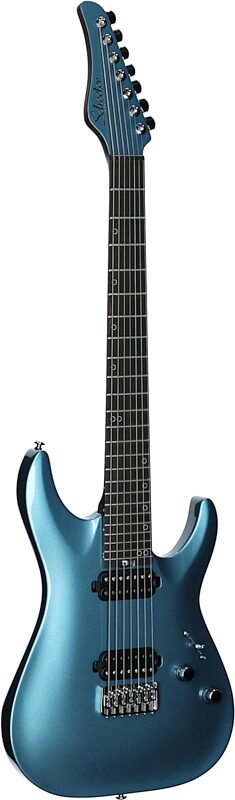 Schecter Aaron Marshall AM-7 Electric Guitar, Cobalt Slate, Body Left Front