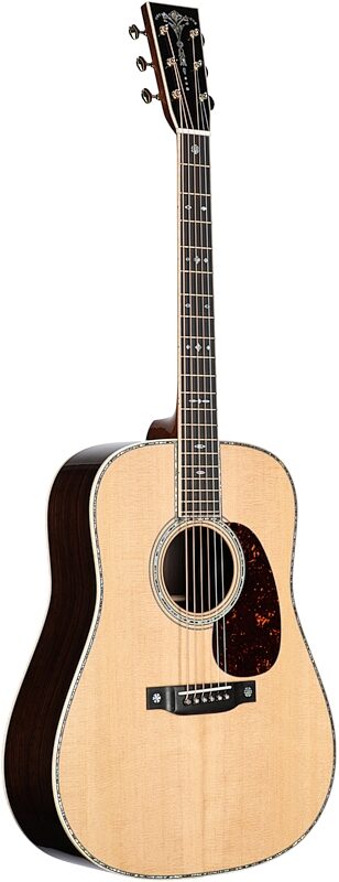 Martin D-42 Modern Deluxe Dreadnought Acoustic Guitar (with Case), New, Body Left Front