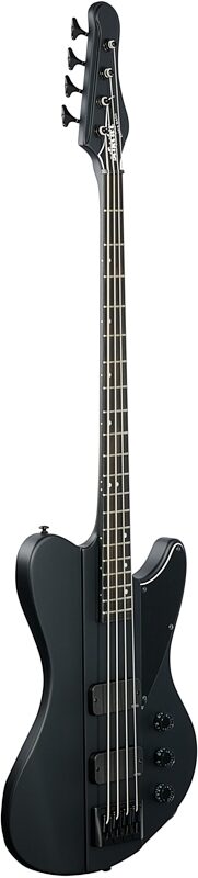 Schecter Ultra Electric Bass, Satin Black, Body Left Front