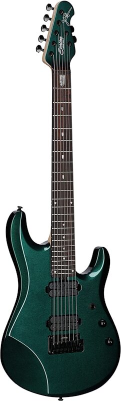 Sterling by Music Man John Petrucci Signature JP70 Electric Guitar, Mystic Dream, Body Left Front
