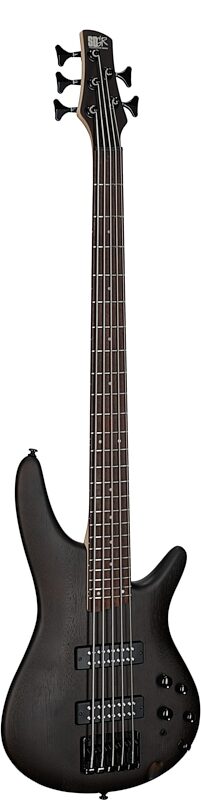 Ibanez SR305EB Electric Bass, 5-String, Walnut Flat, Body Left Front