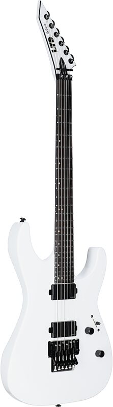 ESP LTD M1000 Electric Guitar, Snow White, Body Left Front