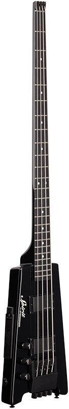 Steinberger Spirit XT-2 Standard Electric Bass, Left-Handed (with Gig Bag), Black, Body Left Front