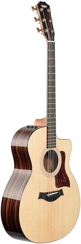 Taylor 214ce Plus Grand Auditorium Rosewood Acoustic-Electric Guitar (with Soft Case), New, Body Left Front