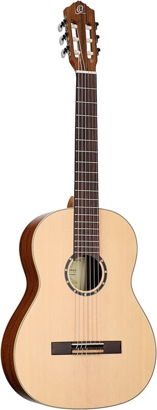 Ortega R121 Classical Acoustic Guitar, New, Body Left Front