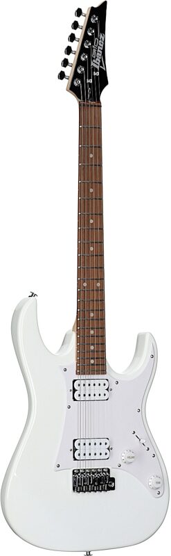 Ibanez GRX20W Electric Guitar, White, Body Left Front
