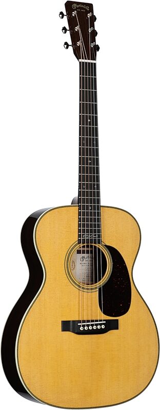 Martin 000-28EC Eric Clapton Auditorium Acoustic Guitar with Case, Natural, Body Left Front