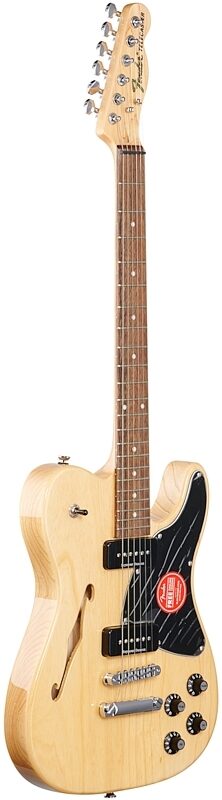 Fender Jim Adkins JA90 Telecaster Thinline Electric Guitar, with Laurel Fingerboard, Natural, USED, Blemished, Body Left Front