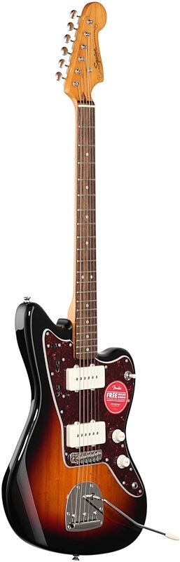 Squier Classic Vibe '60s Jazzmaster Electric Guitar, with Laurel Fingerboard, 3-Color Sunburst, Body Left Front