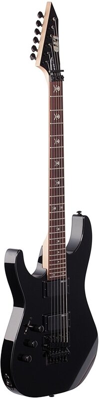 ESP LTD Kirk Hammett KH202 Electric Guitar, Left-Handed, Black, Body Left Front