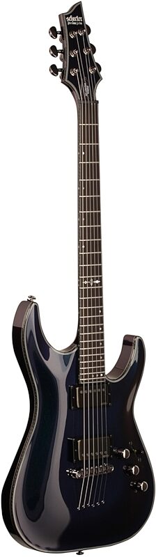Schecter Hellraiser Hybrid C-1 Electric Guitar, Ultra Violet, Body Left Front